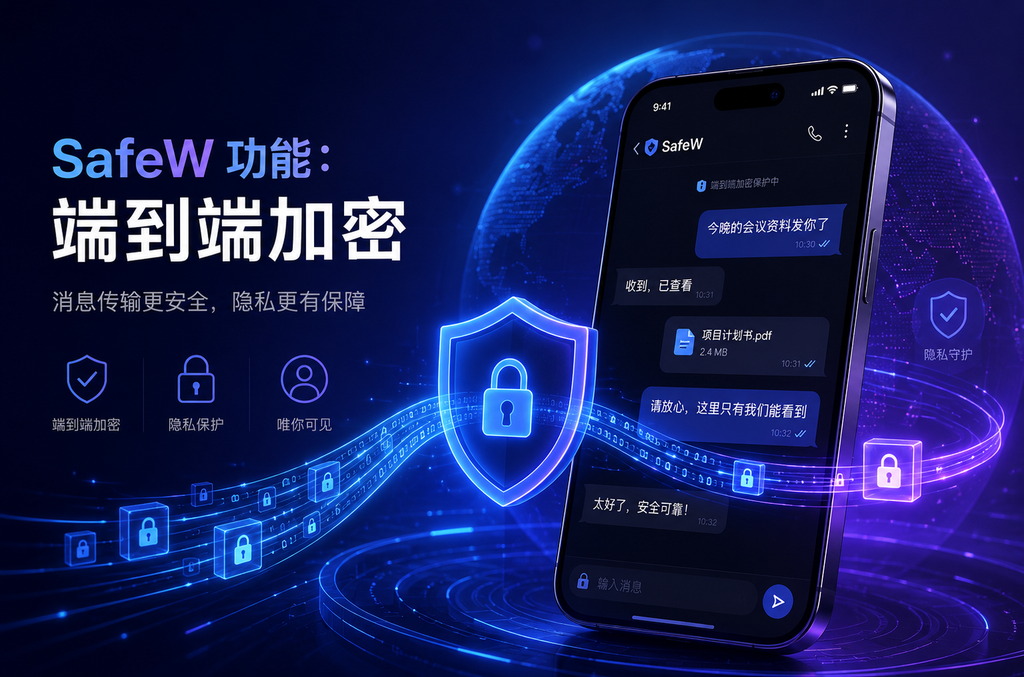 SafeW项目团队专属通讯工具背后的真相,多数人不知道