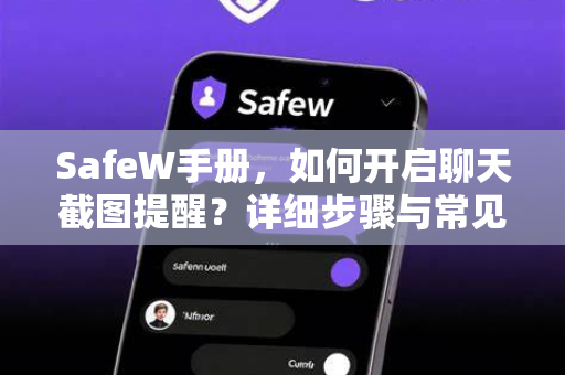 SafeW手册，如何开启聊天截图提醒？详细步骤与常见问题解答