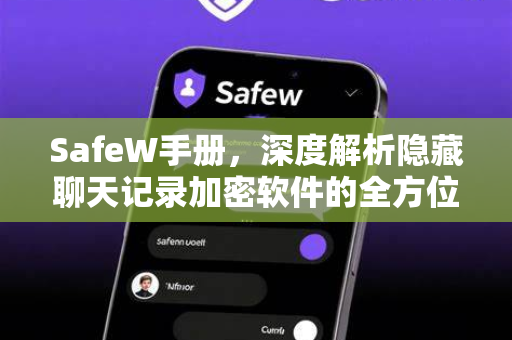SafeW手册，深度解析隐藏聊天记录加密软件的全方位隐私保护指南