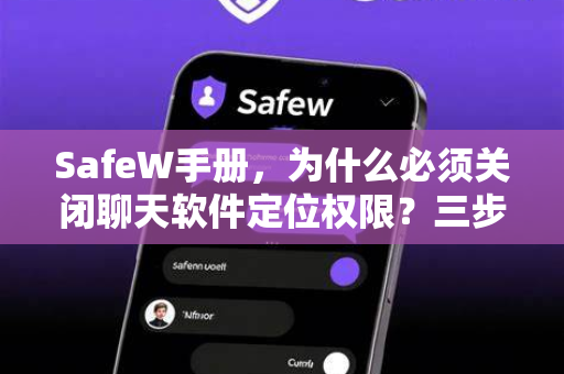 SafeW手册，为什么必须关闭聊天软件定位权限？三步指南+常见问题解答