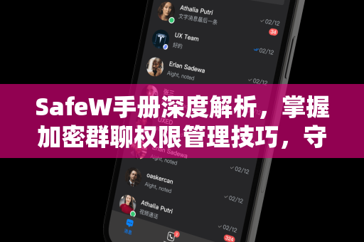 SafeW手册深度解析，掌握加密群聊权限管理技巧，守护隐私安全