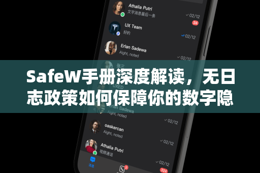 SafeW手册深度解读，无日志政策如何保障你的数字隐私？