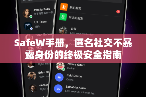 SafeW手册，匿名社交不暴露身份的终极安全指南