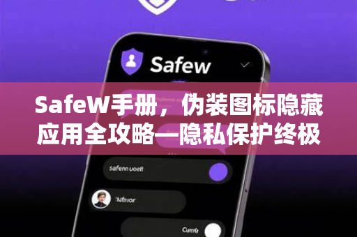 SafeW手册，伪装图标隐藏应用全攻略—隐私保护终极指南