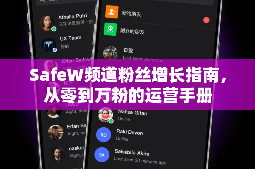 SafeW频道粉丝增长指南，从零到万粉的运营手册