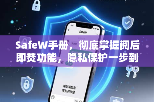 SafeW手册，彻底掌握阅后即焚功能，隐私保护一步到位