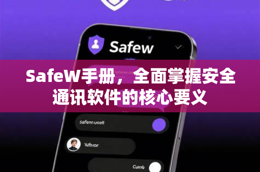 SafeW手册，全面掌握安全通讯软件的核心要义