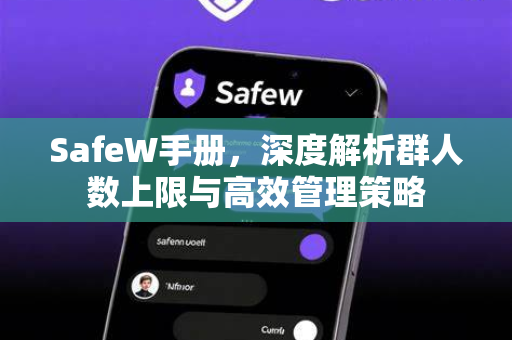 SafeW手册，深度解析群人数上限与高效管理策略