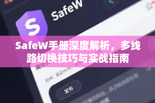 SafeW手册深度解析，多线路切换技巧与实战指南