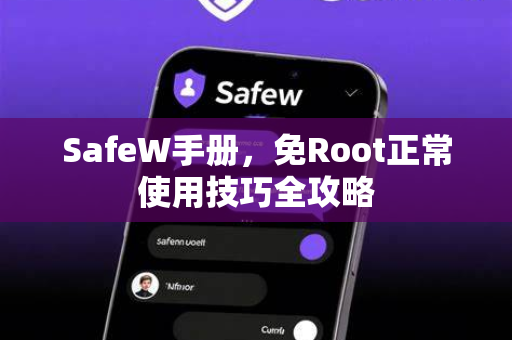 SafeW手册，免Root正常使用技巧全攻略