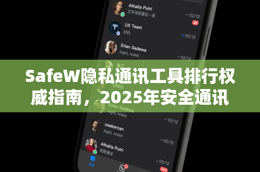 SafeW隐私通讯工具排行权威指南，2025年安全通讯首选手册