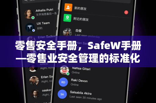 零售安全手册，SafeW手册—零售业安全管理的标准化解决方案