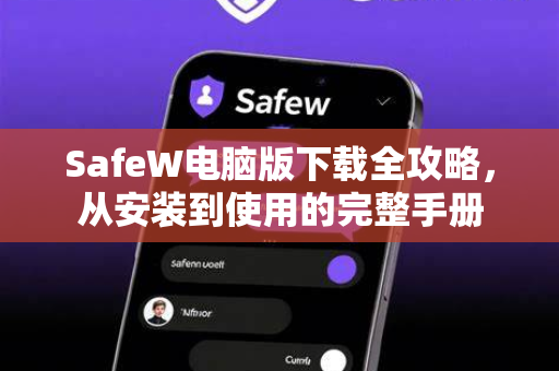 SafeW电脑版下载全攻略，从安装到使用的完整手册