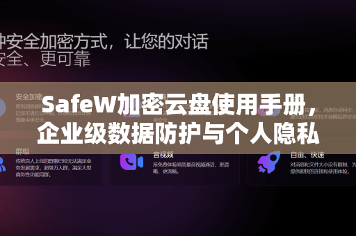 SafeW加密云盘使用手册,企业级数据防护与个人隐私终极指南 SafeW加密云盘使用手册,企业级数据防护与个人隐私终极指南