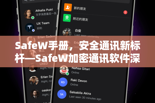 SafeW手册，安全通讯新标杆—SafeW加密通讯软件深度解析与实战指南