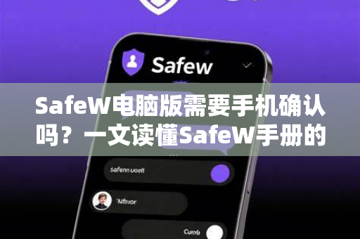 SafeW电脑版需要手机确认吗？一文读懂SafeW手册的核心安全机制