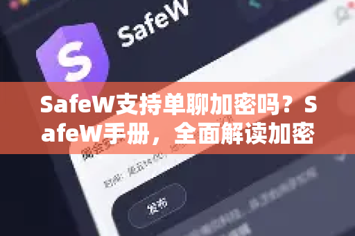 SafeW支持单聊加密吗？SafeW手册，全面解读加密聊天与安全下载