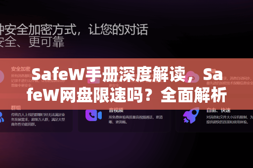 SafeW手册深度解读，SafeW网盘限速吗？全面解析与使用指南