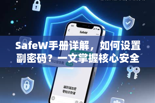SafeW手册详解，如何设置副密码？一文掌握核心安全技巧